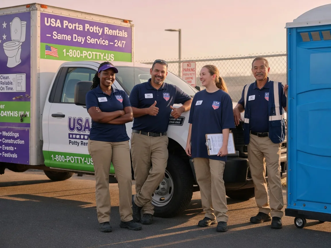 Porta Potty Rental company in Pittsboro, IN